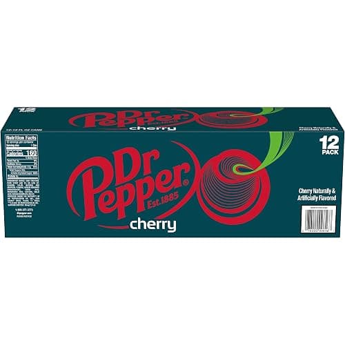 DR PEPPER - CHERRY, 12 OZ, 12 PK - Cherry - 12 Fl Oz (Pack of 12) thumbnail 13