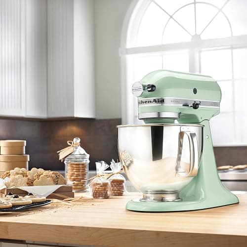 KitchenAid Artisan Series 5 Quart Tilt Head Stand Mixer with Pouring Shield KSM150PS, Pistachio thumbnail 2