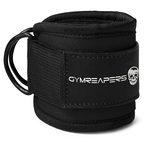 Gymreapers Ankle Straps For Cable Machine Kickbacks, Glute Workouts, Lower Body Exercises - Adjustable Leg Straps with Neoprene Padding thumbnail 8