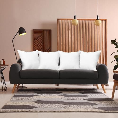 Utopia Bedding Throw Pillows (Set of 4, White), 18 x 18 Inches Pillows for Sofa, Bed and Couch Decorative Stuffer Pillow thumbnail 6