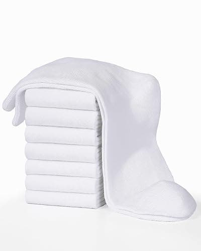 Somaibo 8 Pairs Kids Socks for Boys Girls Crew Dress Athletic Socks Soft Cotton Seamless Cushioned School Sock thumbnail 6