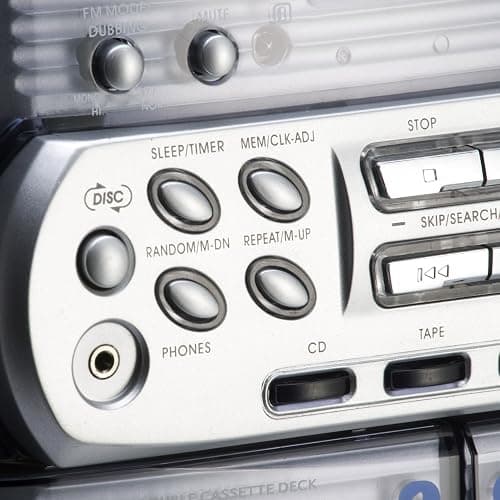 Karcher KA 5300 Kompaktanlage mit CD-Player, Schallplattenspieler, Kassettendeck und Radio, inkl. Fernbedienung thumbnail 5