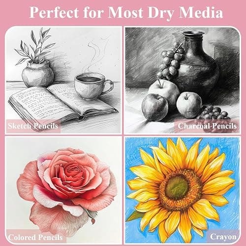 Cute Sketchbook Pink, 9"x12" Sketch Book for Teen Girls, 100 Sheets Girl Sketchbook 73lb/120gsm Drawing Paper for Kids, Art Supplies for Teens 14-16 Girls. thumbnail 5