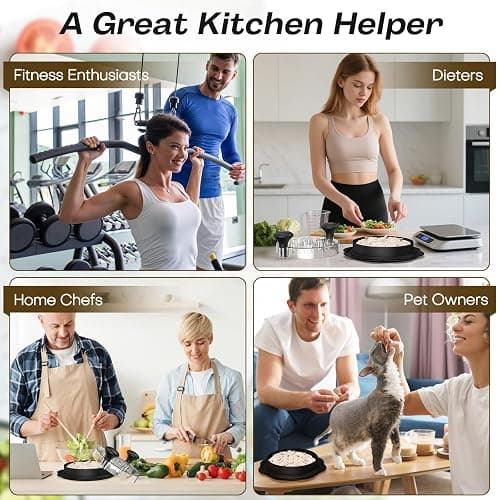 Ukeetap 10'' Pro Chicken Shredder Tool Twist Large for Kitchen, BPA-Free Food-Safe Meat Grinder, Visible Chicken Breast Meat Shredder with Strong Anti-Slip Bottom & Ergonomic Handle, Black thumbnail 8