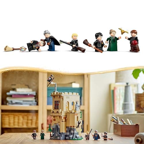 LEGO Harry Potter Le château de Poudlard : Les Cours de vol - Inclut 6 minifigurines Collector Dont Drago Malefoy et professeure McGonagall - Jeu de rôle pour garçons et Filles dès 9 Ans 76447 thumbnail 6