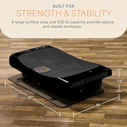 Lifepro Vibration Plate Machines – Full Body Workout, Recovery & Lymphatic Drainage with 4D Motion, Silent Operation, Joint Support, & Triple Motor Technology for Circulation, Fat Burn & Toning thumbnail 6