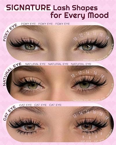OKAYLOVE Manga Lash Clusters, LIRA 12mm Natural Anime Eyelash Clusters with Spikes, 80pcs CC Curl Fairy Individual Lashes Clear Band Wispy Cluster Eyelashes Extensions for Party, Cosplay thumbnail 5