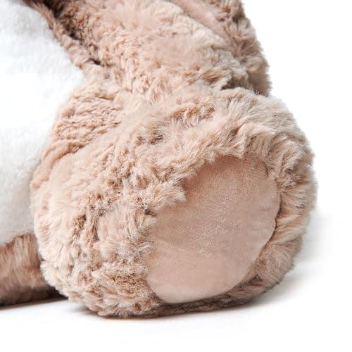Magic Lion 19.6 inch Bunny Stuffed Animals, Soft & Cute Rabbit Plush Toys, Grumpy Bunny Plush, Rabbit Stuffed Animal, Perfect for a Gift (Brown) thumbnail 4