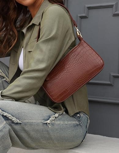 NIUEIMEE ZHOU Small Shoulder bag with 2 Removable Straps Cross Body Clutch Purse Handbag for Women thumbnail 8