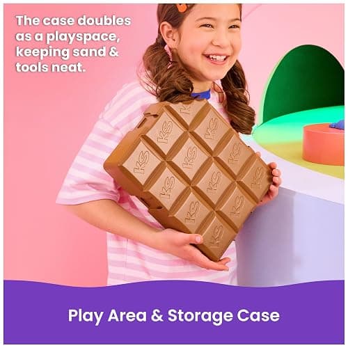 Kinetic Sand Sweet Station Set, Moldable Play Sand Sensory Toys, Ages 5+ thumbnail 5