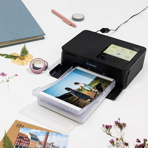 Canon Selphy CP1500 Wireless Compact Photo Printer (Black) thumbnail 3
