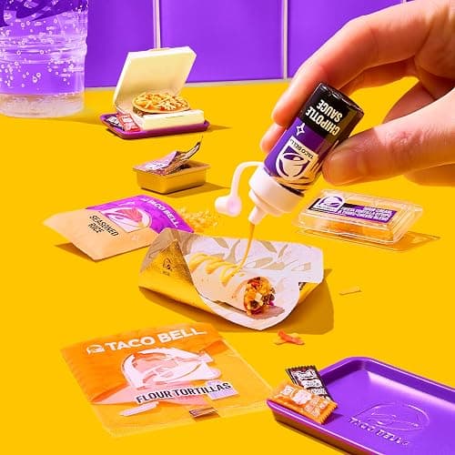 MGA's Miniverse Make It Mini Taco Bell Series 1, Mini Collectibles - Blind Pack, DIY, Resin, Replica Food, Not Edible, Collectors, 8+ thumbnail 3