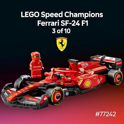LEGO Speed Champions Ultimate Formula 1 Collector's Pack - Contains 10 Sets in 1 - Includes Exclusive Poster - Collectible F1 Model Car Kit - Gift for Race Car Fans - 66802 thumbnail 5