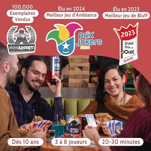 SAVANA Traitres à Bord - Jeu de société - Grand Prix du Jouet 2023 - Jeux à identité secrète - Jeu de Voyage et de Poche - Jeu de Cartes dès 10 Ans thumbnail 4