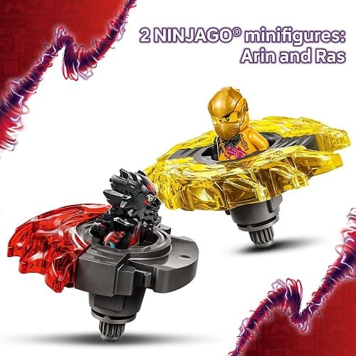 LEGO NINJAGO Dragon Spinjitzu Battle Pack - Spinning Blade Building Toy for Kids, Boys and Girls, Ages 6+ - with 2 Minifigures - Gift Idea for Birthdays - 71826 thumbnail 5