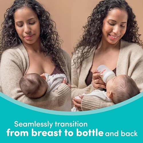NUK Perfect Match Natural + Anti-Colic Bottle, 5 oz, 4 Pack thumbnail 5