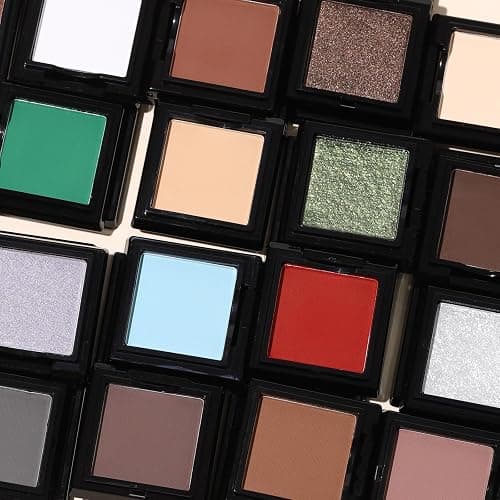 UCANBE Black Single Eyeshadow Palette, Highly Pigmented Matte Eye Shadow Powder, Professional Long-Lasting Waterproof Makeup Palette thumbnail 7