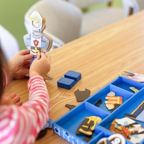 Melissa & Doug Joey Magnetic Wooden Dress-Up Pretend Play Set (25+ pcs) thumbnail 8