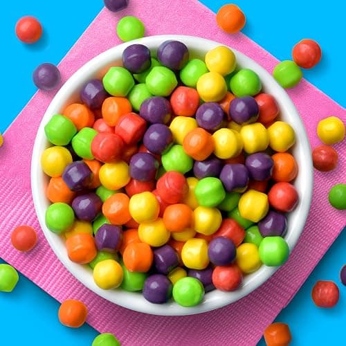 SweeTARTS Mini Chewy Candy, Mixed Fruit Flavors (Cherry, Grape, Lemon, Apple & Orange), Sweet & Tart Chewy Candy, 12 oz Bag thumbnail 3
