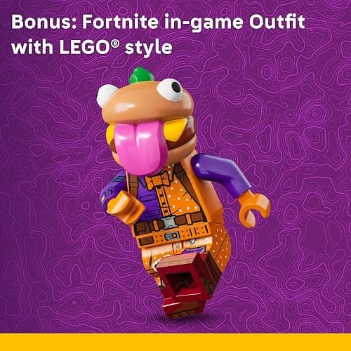 LEGO Fortnite Durrr Burger Restaurant Kids Toy - Video Game Building Set for Boys & Girls, Ages 10+ - Fortnite Minifigures Beach Boss, Grimy, and More - Gift Idea for Birthdays & Gaming Fans - 77076 thumbnail 6