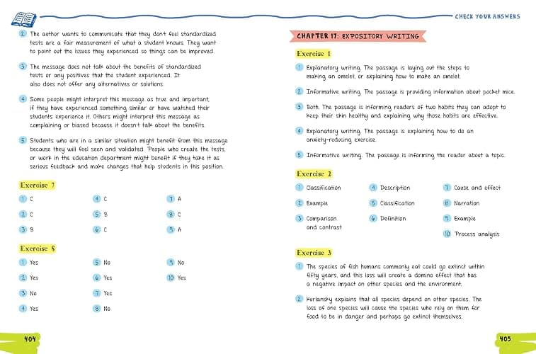 The Big Fat Middle School English Language Arts Workbook: 100+ ELA Practice Exercises (Big Fat Notebooks) thumbnail 5