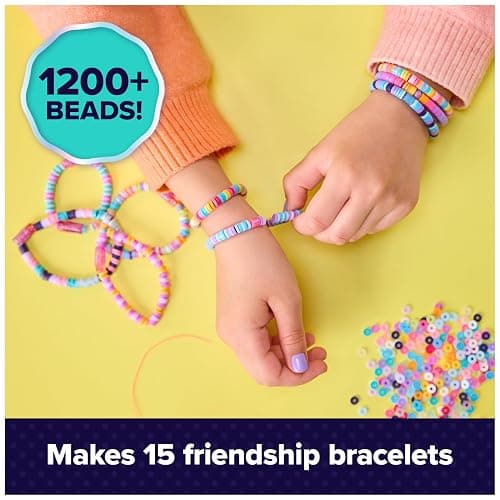 Cool MAKER, Stack’d Heishi Studio Bracelet Making Kit with Easy Beading Pen & over 1200 Beads for Bracelets, Makes 15, Arts and Crafts Kids Toys for Girls Ages 7 and up thumbnail 4