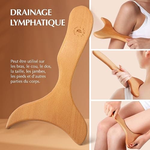 JARIS - Maderotherapie- Kit Professionnel Maderothérapie Corps | Abdomen et Cellulite | Kit Complet avec Instructions QR Écologiques | Maderothérapie pour Massages thumbnail 5