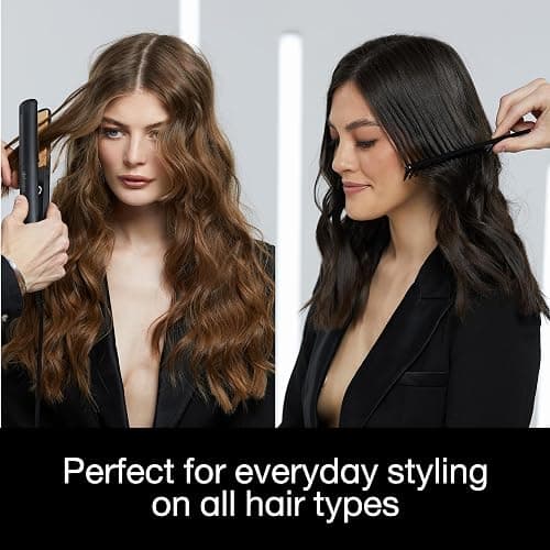 ghd Original Styler - 1” Flat Iron Hair Straightener with Ceramic Heat Technology, 365ºF Safe Styling Temperature, Smooth Gloss Plates, Fast Heat-Up and Auto Sleep Mode - Black thumbnail 5