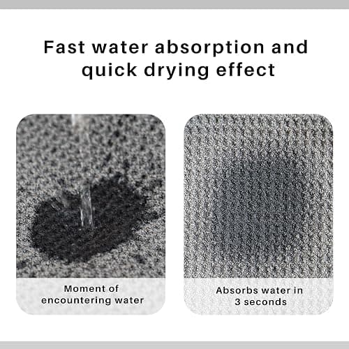 ROLSHOL 2 Pack Microfiber Hair Towel Wrap for Women, 32" x 11" Waffle Weave Hair Plopping Towel for Curly, Long & Thick Hair, Anti-Frizz Hair Turbans for Wet Hair (Pink, Grey) thumbnail 6