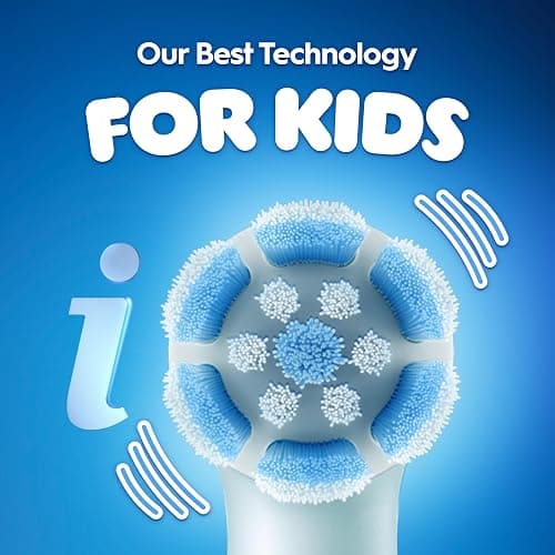 Oral-B iO Kids Disney Stitch Electric Toothbrush, 1 Toothbrush Head, 1 Travel Case, 3 Modes with Kid-Friendly Sensitive Mode, 2-Min Music Timer, for Ages 6+ thumbnail 6