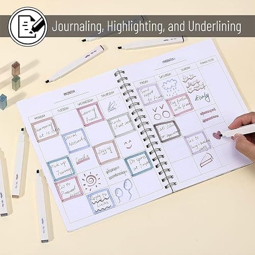 Mr. Pen- Aesthetic Bible Highlighters No Bleed Through Assorted Color | 8 pcs, Cute Highlighter for Journaling Supplies and School Accessories, Bible Highlighters and Pens No Bleed thumbnail 4