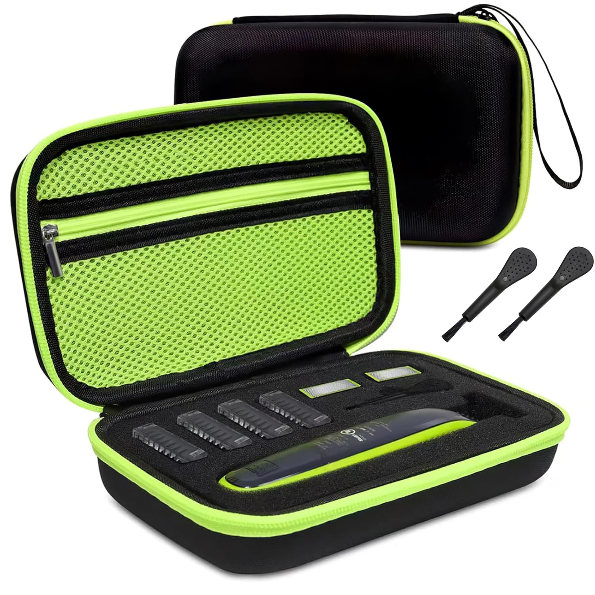 Estuche de Almacenamiento para Shaver, EVA Estuche de Viaje Funda Protectora Portátil para Trimmer Shaver Eléctric, Resistente a los Golpes y al Agua, Para OneBlade QP2530/2520/90/70 A - Image 1