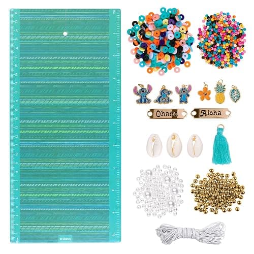 Fashion Angels Disney Stitch DIY Bracelet Making Kit, Includes 1,000+ Shell Beads, Tassels, & More, Lilo & Stitch Collectable Jewelry for Kids, Teen Girls & Boys thumbnail 4