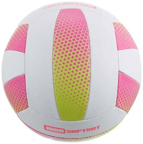Nike Softset 1000 Outdoor Volleyball 5 Pink/White thumbnail 3
