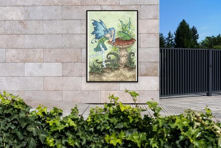 Fairy Core Room Decor Wall Art Grunge Poster Room Decor Aesthetic Living Room Home Office and Bedroom Decor Kawaii Fairycore Frog Fairies Wall Art Decor Teen Cool Wall Art Print Poster 12x18 thumbnail 9