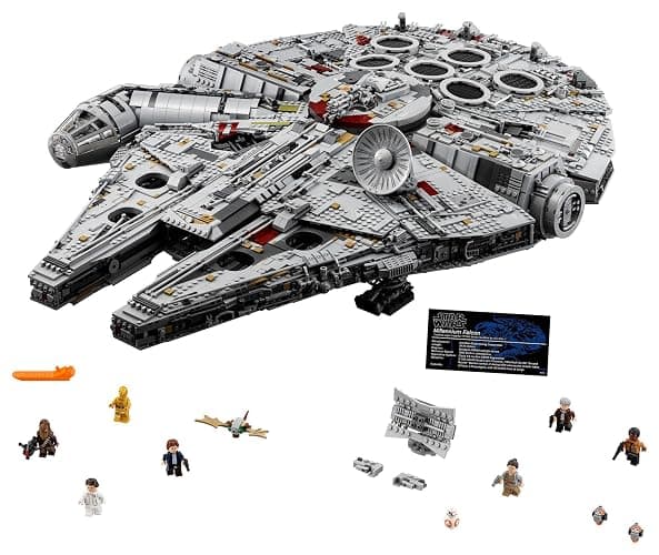 LEGO Star Wars Millennium Falcon - Building Set for Adults, Ages 16+ - Gift for Birthday - Movie Collectible Model Kit - Display in Home or Office - 75192 thumbnail 5