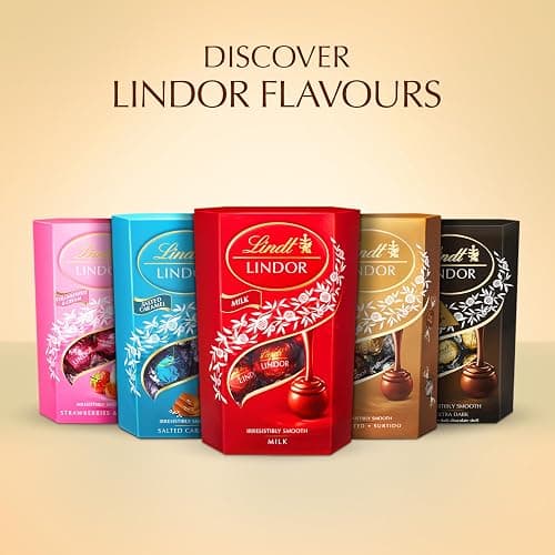 Lindt Lindor White Chocolate Truffles – 200g Box (Approx. 16 Balls) – Smooth Filling – Valentines Day, Mothers Day, Easter, Gift, Birthday, Congratulations Treat thumbnail 5