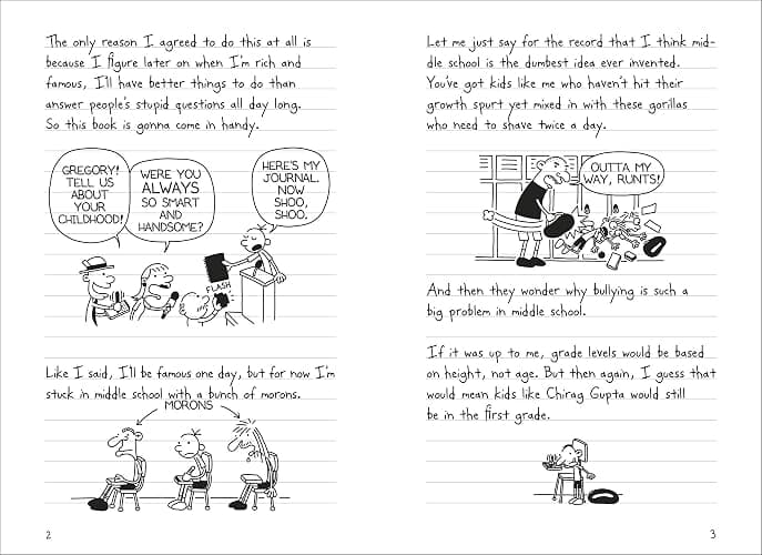 Diary of a Wimpy Kid (Book 1): The fun-filled modern classic from the bestselling author (Diary of a Wimpy Kid, 1) thumbnail 4