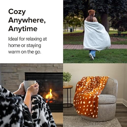 ARIAT Snuggle Blanket, 50" x 60" | Lightweight Comfy Soft Cozy Warm Fluffy Throw Blanket in Beautiful Gift Box thumbnail 4