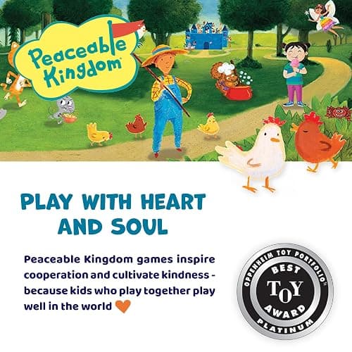 Peaceable Kingdom Count Your Chickens Award Winning Cooperative Counting Game for 2 to 4 Kids Ages 3+ thumbnail 6