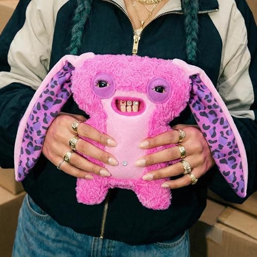 Fuggler Baddies Fuggs 9 Inch (Lord Long Ears) by ZURU | Funny Ugly Monster with signature teeth; soft & huggable collectible plush; for fans & collectors; gift for tweens & teens thumbnail 8