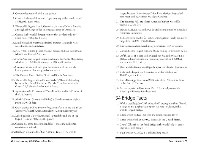 The Book of 10,000 Incredible Facts thumbnail 6