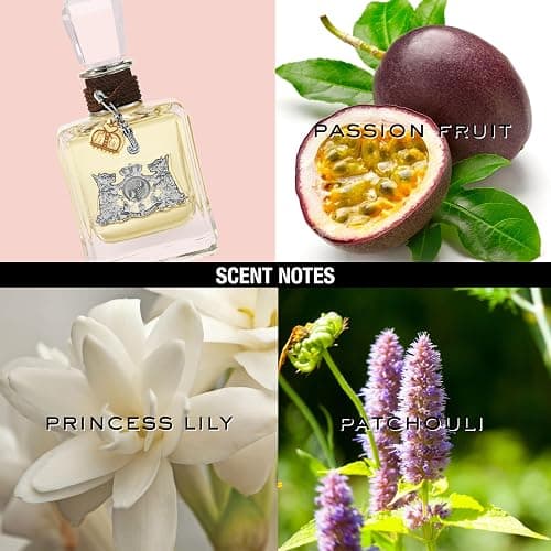 Juicy Couture Eau De Parfum, Women's Perfume with Notes of Passion Fruit, Princess Lili & Patchouli - Fruity & Floral, EDP Spray - 3.4 Fl Oz (Pack of 1) thumbnail 3