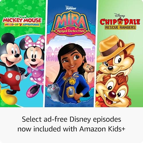 Amazon Fire 7 Kids tablet (newest model) ages 3-7. Top-selling 7" kids tablet on Amazon. Includes ad-free and exclusive content, easy parental controls, 10-hr battery, 16 GB, Purple thumbnail 3