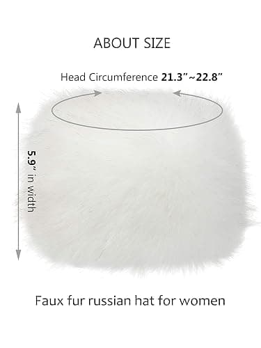 sy soul young Women's Winter Faux Fur Cossak Russian Style Hat Warm Cap thumbnail 2