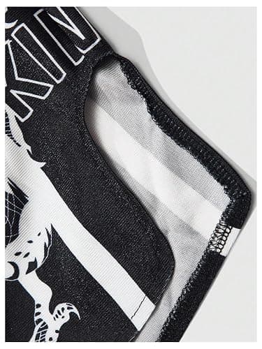 BEAUDRM Men's Muay Thai Shorts Graphic Elastic Waist Kickboxing Baggy Sport Gym Shorts thumbnail 3
