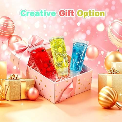 3PCS Bottle Squishy Fidget, Toothpaste Shaped Squishy, Soft Slow Rising TPR Squeeze with Fruit Charms, Cute Sensory Stress Relief and Anxiety Relief thumbnail 6