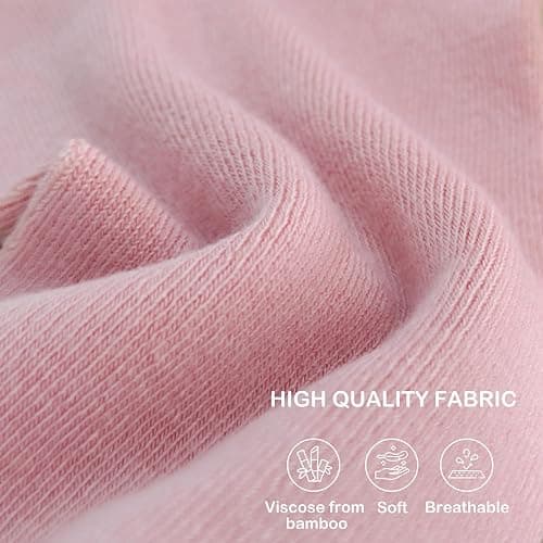 SERISIMPLE Women Thin Viscose Bamboo Socks Crew Lightweight Above Ankle Casual Dress Sock For Ladies Bootie Trouser 5 Pairs thumbnail 2