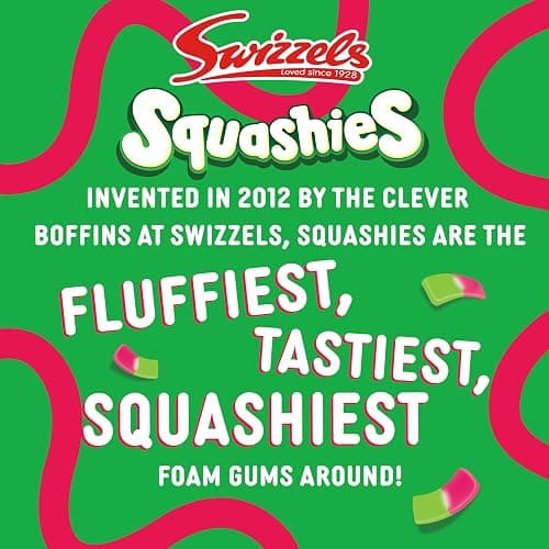 Swizzels Squashies Sweets - Sour Apple and Cherry Flavour Squashies - Single Pack 140g (Pack of 4) thumbnail 6