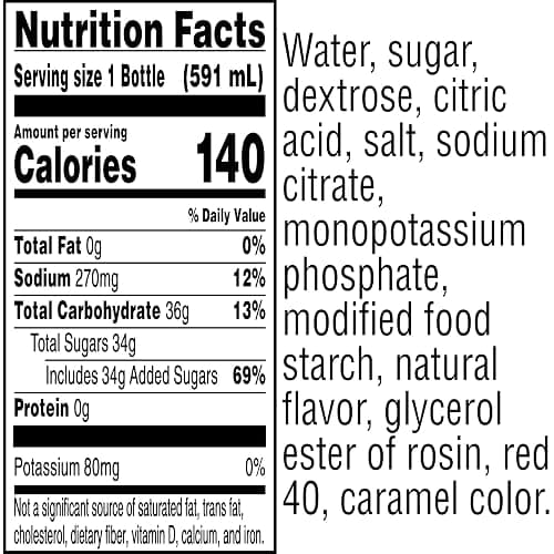 Gatorade Thirst Quencher, Fruit Punch, 20 Fl Oz (Pack of 8) thumbnail 2